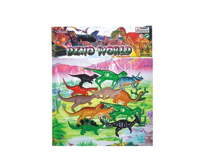 Vinyl plastic dinosaur dinosaur cartoon dinosaur dinosaur world