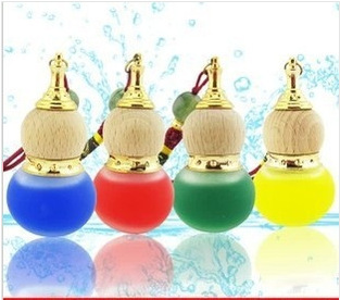 Manufacturers custom-made car perfume essential oil fragrance semitrailer gift car ornaments decorated gourd pendant car explosions