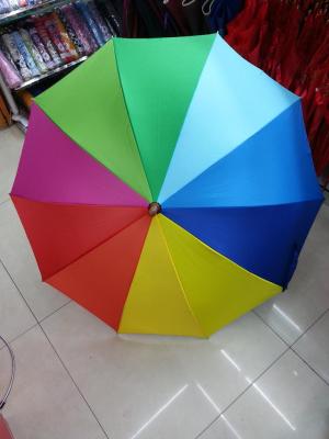 Rainbow umbrella children's umbrella advertising umbrella wholesale