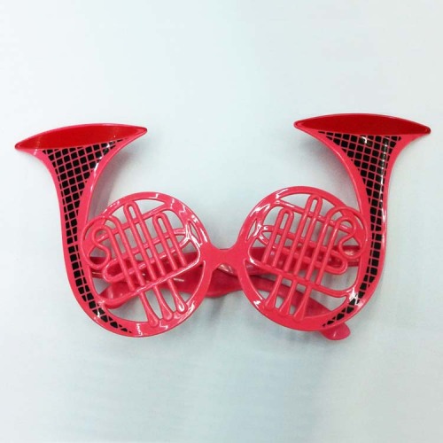 factory direct supply al1358c prom glasses fun glasses multi-color horn glasses