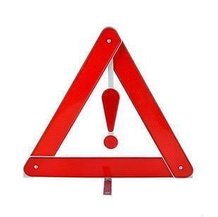 The Car triangle warning signs Car with reflective parking warning sign Car safety tripod 301.