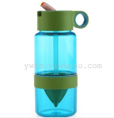 Kids Cup children's sippy cups water Cup sports bottle of lemon juice Cup