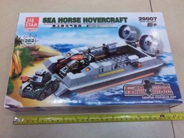 New star building blocks series on terror at sea Jay bison hovercraft 29007