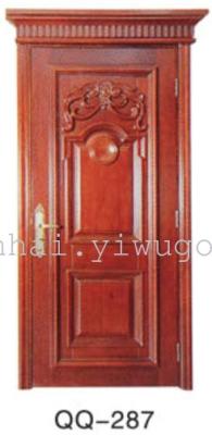 Wood doors, solid wood door, interior door, PVC wenqi doors, strengthening doors, painted doors.