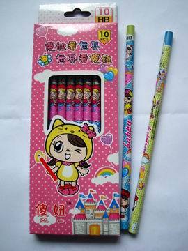 Factory Pencil Wholesale Direct Sales Cute Cartoon Pattern Writing Pencil