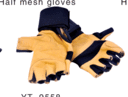 Leather half finger gloves wholesale price