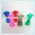 Colorful PVC folding vase PVC vase