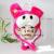 Factory direct short meters Philippine rabbit cartoon cute plush earmuffs to keep warm children export Hat winter