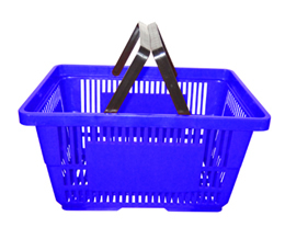 Luxury single-shopping basket