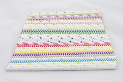 Straws: create stripe paper Straws