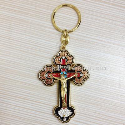 Cross key chain Christian cross religious products