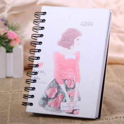 Small fresh creative super thick Notepad notes Korea stationery diaries book