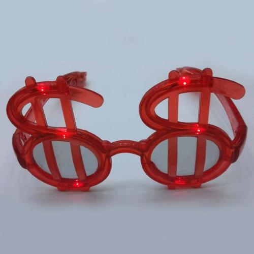 factory direct supply new light-emitting eyes light-emitting us dollar led ball glasses