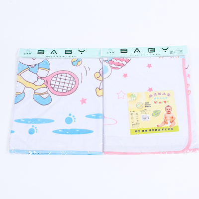 Hot selling wholesale baby urinal pad baby mattresses across the cartoon water absorption pad single-sided super waterproof