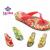 "Order" authentic print pinch herringbone exotic Lady's slippers, casual flat shoes