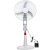 New French fan of solar energy fan fan remote control fans