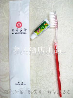 Zheng hao hotel the disposable products dental comb soap 7 piece set of comb toothpaste