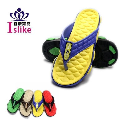 "Order" best selling double-pinch men's slippers flip-flops Korean men Beach EVA slippers