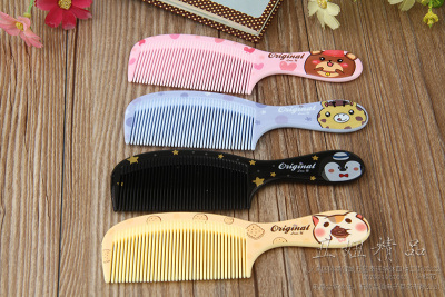 Cute cartoon small comb comb comb hair comb handle small comb comb comb comb hair comb
