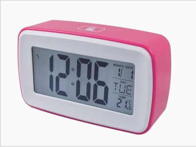 2. Smart clock Calendar, large screen display LED voice-controlled induction backlight clock electronic clock gift clock