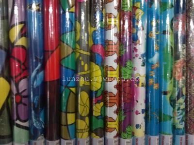 Self-adhesive wallpaper, wall stickers and PET bars, static film stickers