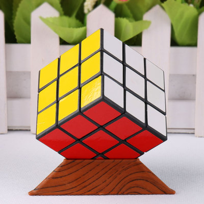 Manufacturer direct marketing 3 cm key chain rubik's cube advertising rubik's cube ABS cheap educational toys wholesale