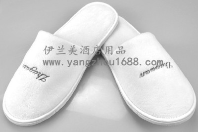 One-time Stars Hotel slippers wholesale supply five Star Rooms Hotel disposable slippers