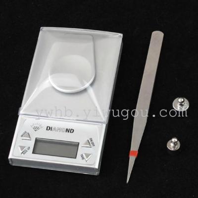 20/0.001 Carat scales pocket scale