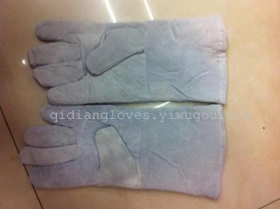 14 Inch welding glove, Ecru welding glove