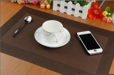 Wholesale Supply Generous Frame Placemat PVC Mat Textilene Placemat Coaster Heat Proof Mat Table Mat