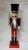 38cm painted nutcracker with sword