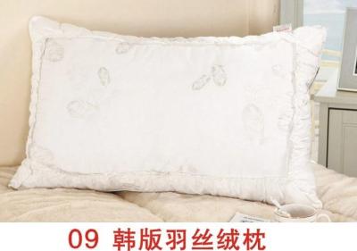 Plush feather pillows pillow