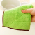 Super fine fiber double-sided absorbent cloth cleaning towel oil-free dishwashing towel