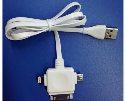 One out of three mobile phone data cable three-in-one cable charger of Mike V8/iPhone4/5/5S/5C