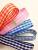 Ribbon lattice with the English Schoo of wind/wind Ribbon DIY accessories Plaid Ribbon series