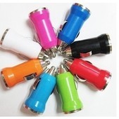 Mini car charger USB cigarette lighter vehicles with in-car mobile phone charger