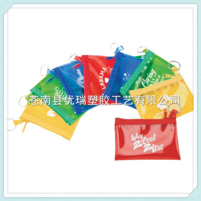 The factory sells a large number of PVC plastic small wallet PVC small wallet PVC bag plastic film bag.