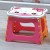 Portable folding stool small bench low stool child thickened colored stools