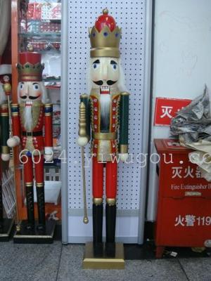 120cm+nutcracker,christmas decoration