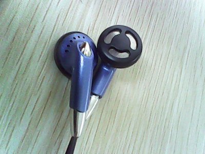 Js - 2322 stereo headset mini earphone plug-in gold earphone radio earphone matching machine earphone