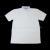 2014 new white super soft faux boutique cotton collar solid color short sleeve t shirt 3 button 200g