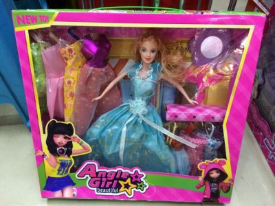 Box swap girl, doll, girl gift