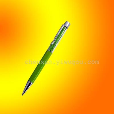 Metal Ball Point Pen Color Crystal Rhinestone Pen