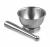 Pang Shun mash extra-thick stainless steel grinder/grinding Bowl set of 2 pounded 304 steel wire drawing