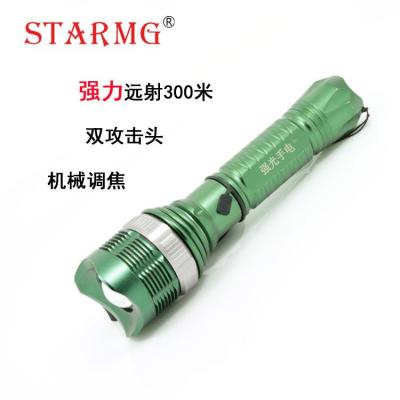 8066 stepless zoom Q5 led flashlight