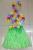 Grass Skirt Five-Piece Set Hawaiian Grass Skirt Grass Skirt Suit