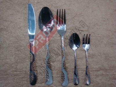Stainless steel 2736AD stainless steel cutlery, knives, forks, and spoons