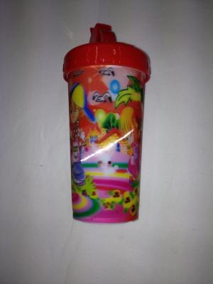 3D glass cups for children Disney variable patterns