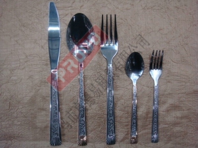 Stainless steel 90090A stainless steel cutlery, Western knives, Western fork, spoon