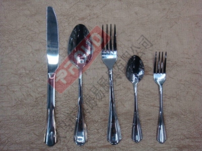 Stainless steel flatware 2330A stainless steel cutlery, knives, forks, spoons